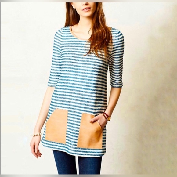 Anthropologie tom boy postcard sapony dress